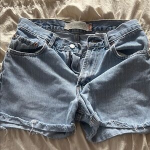 Levi's Classic Blue Jean Shorts